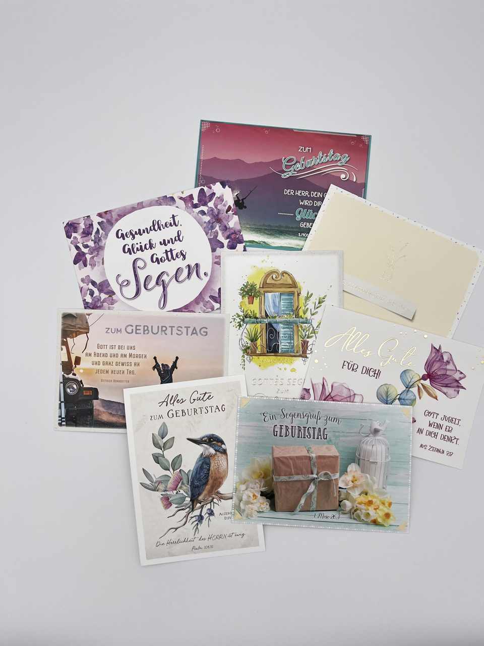 Postkarten Set Geburtstag 50 -  Anlass: Geburtstag (14,8 x 10,5 cm)