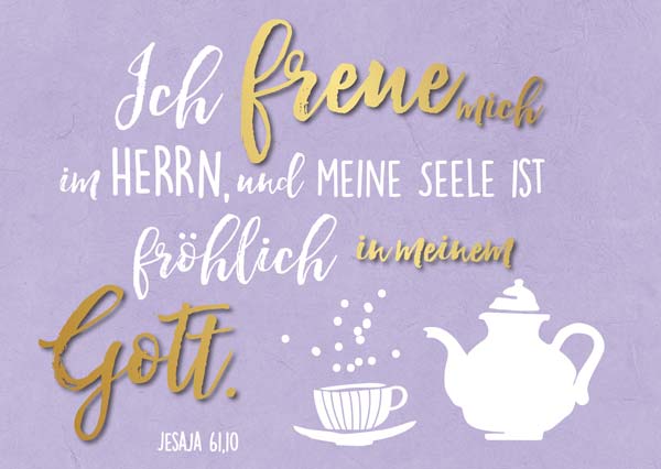 Postkartenaufstellbuch - Kostbare Worte für Dich -  (14,8 x 12 cm)
