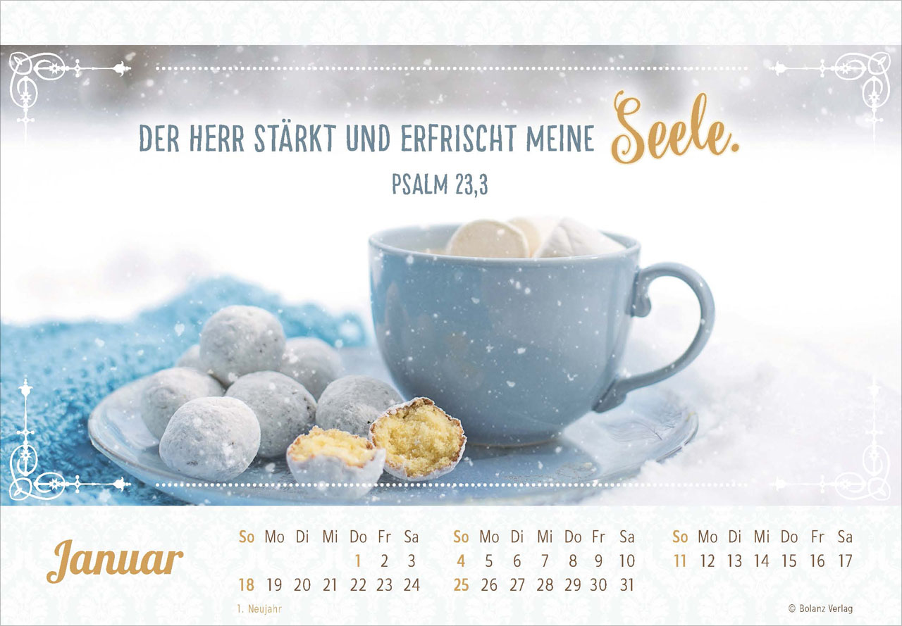 Herzliche Worte für Dich 2026 - Panoramakalender