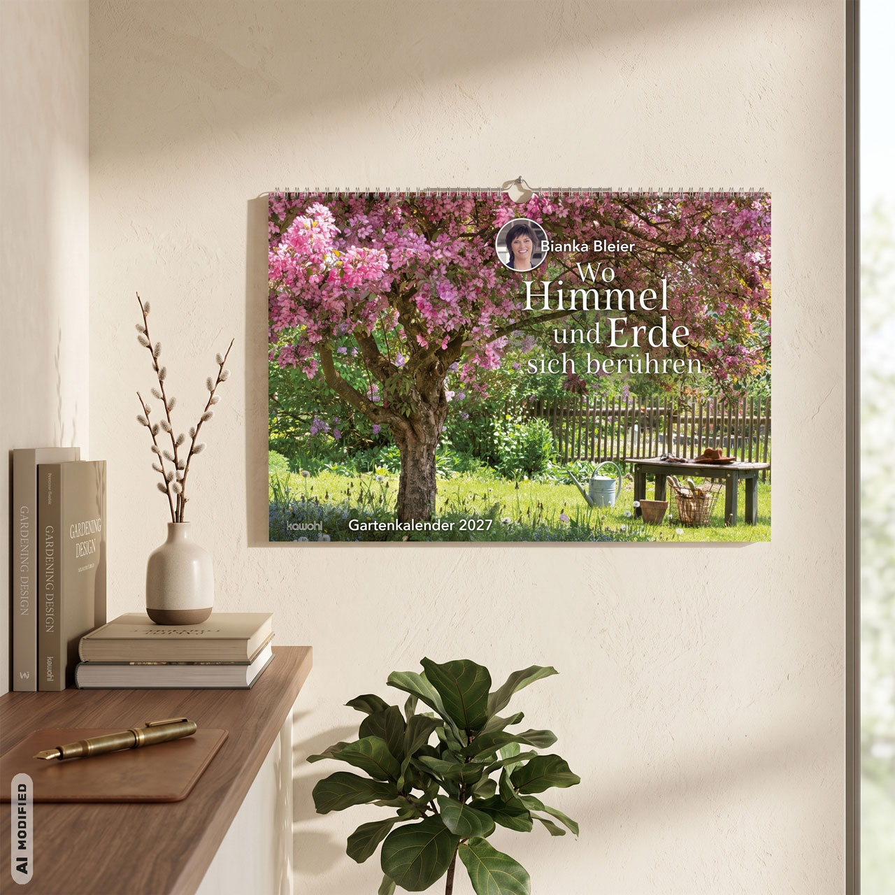 Wo Himmel und Erde sich berühren 2027 -  (49 x 34 x 0,1 cm)