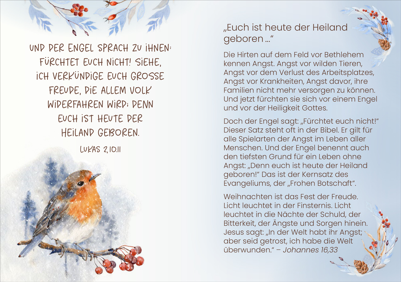 Grußheft - Kommt mit mir nach Bethlehem - Anlass: Weihnachten (10,5 x 14,8 cm) Grußheft - Kommt mit mir nach Bethlehem - Anlass: Weihnachten (10,5 x 14,8 cm)