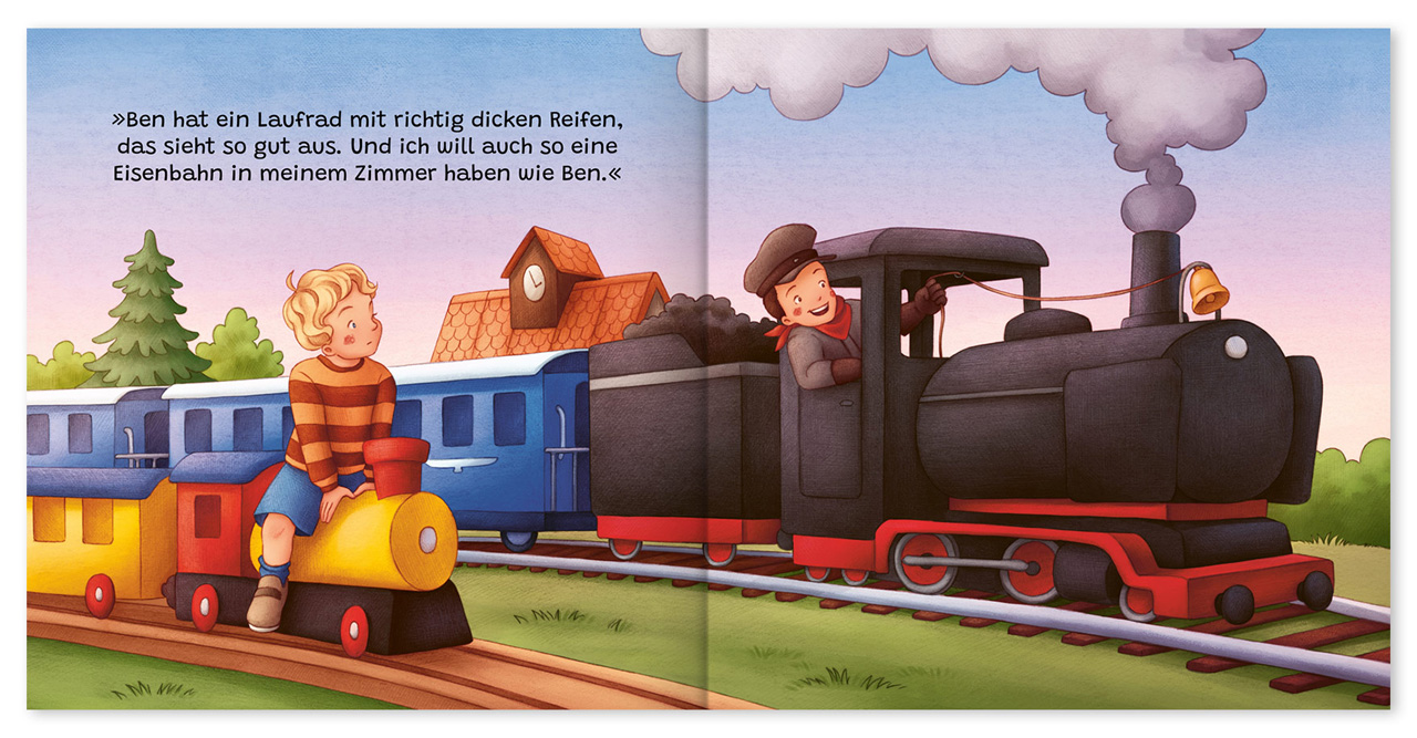 Leo und sein Freund Ben (Neid) -  Autor: Sabine Kähler 1. Auflage (21,5 x 21,7 x 0,3 cm)