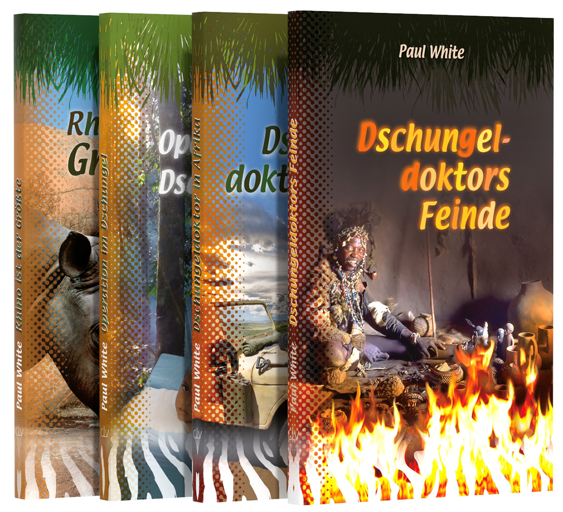 Buchpaket 2 – Dschungeldoktor – 4 Bände im Paket -  - Kartoniert (11 x 18 x 3 cm)