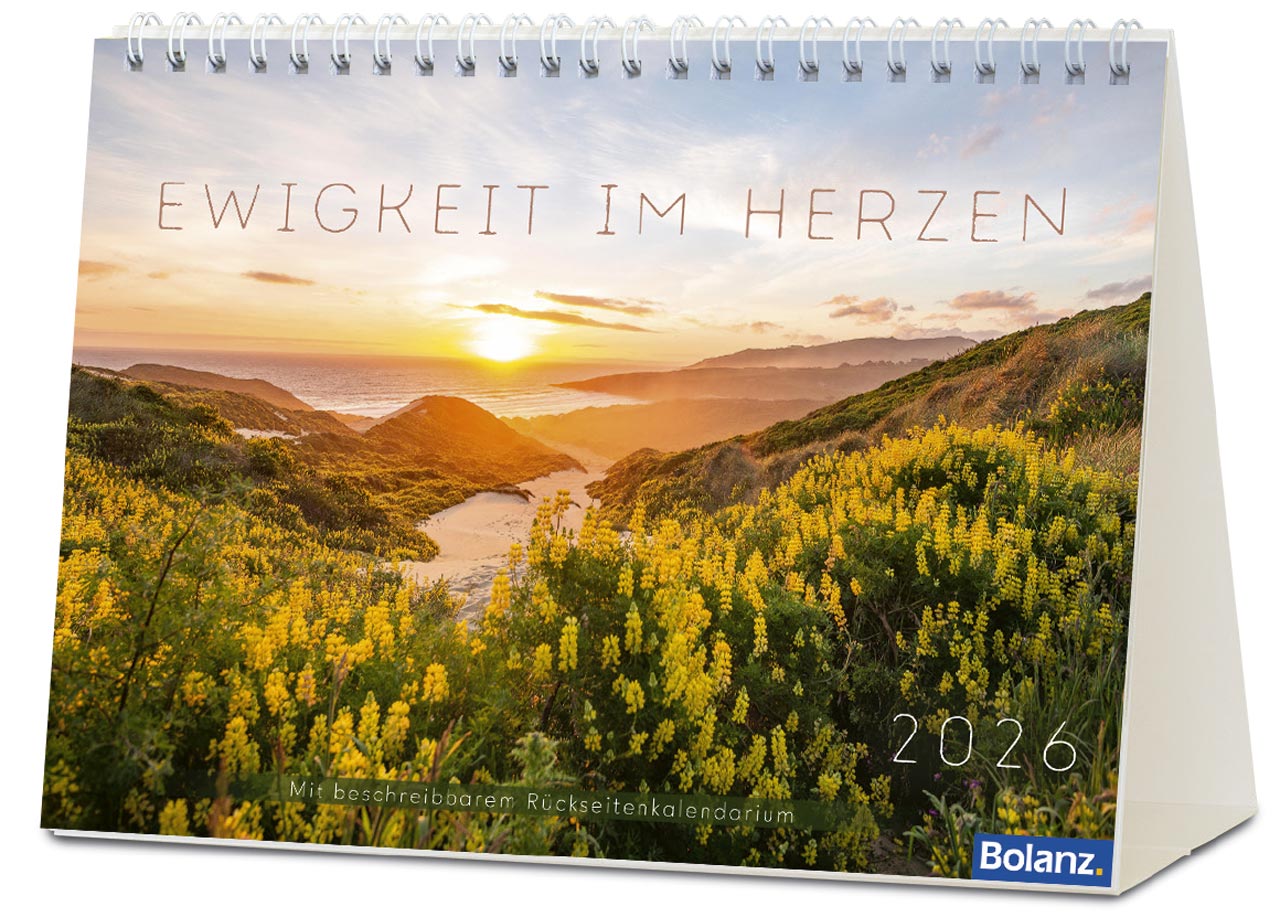 Ewigkeit in Herzen 2026 - Panoramakalender