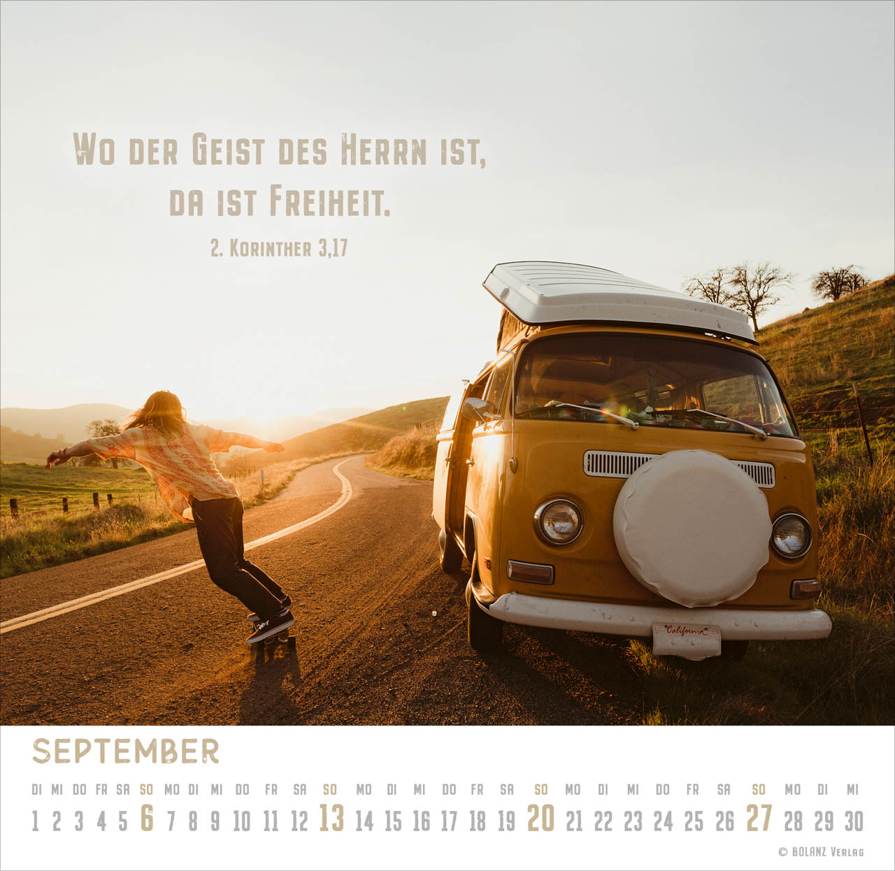 Freiheit … ist mehr - Tischkalender 2026