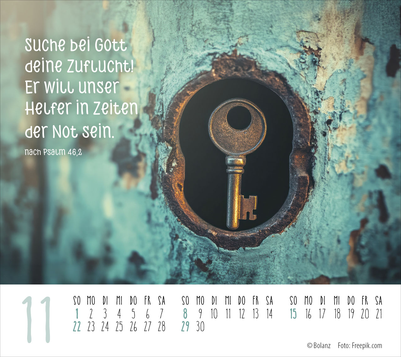 Gute Wünsche für Dich 2026 - Tischkalender