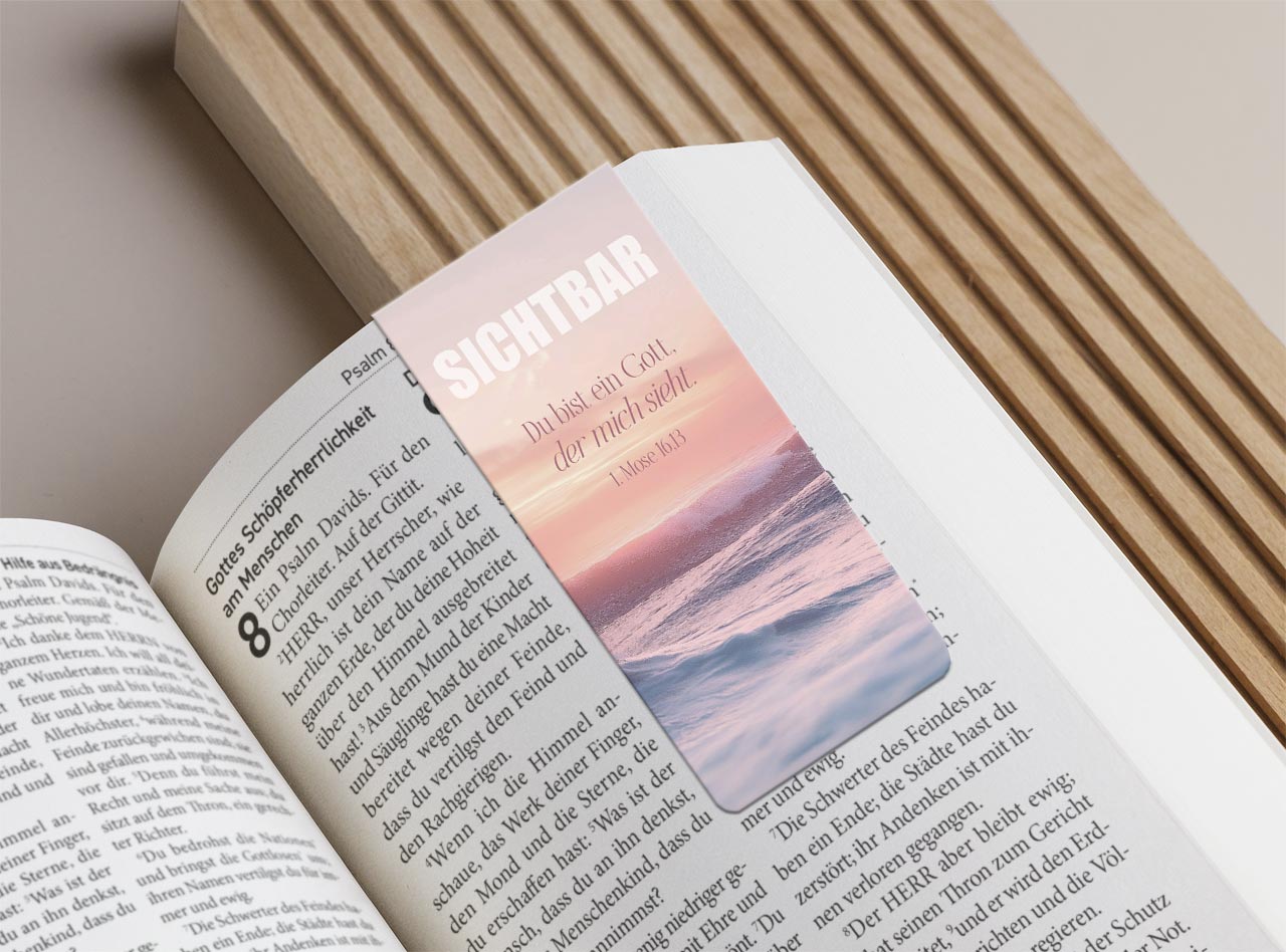 Magnetlesezeichen  Sichtbar