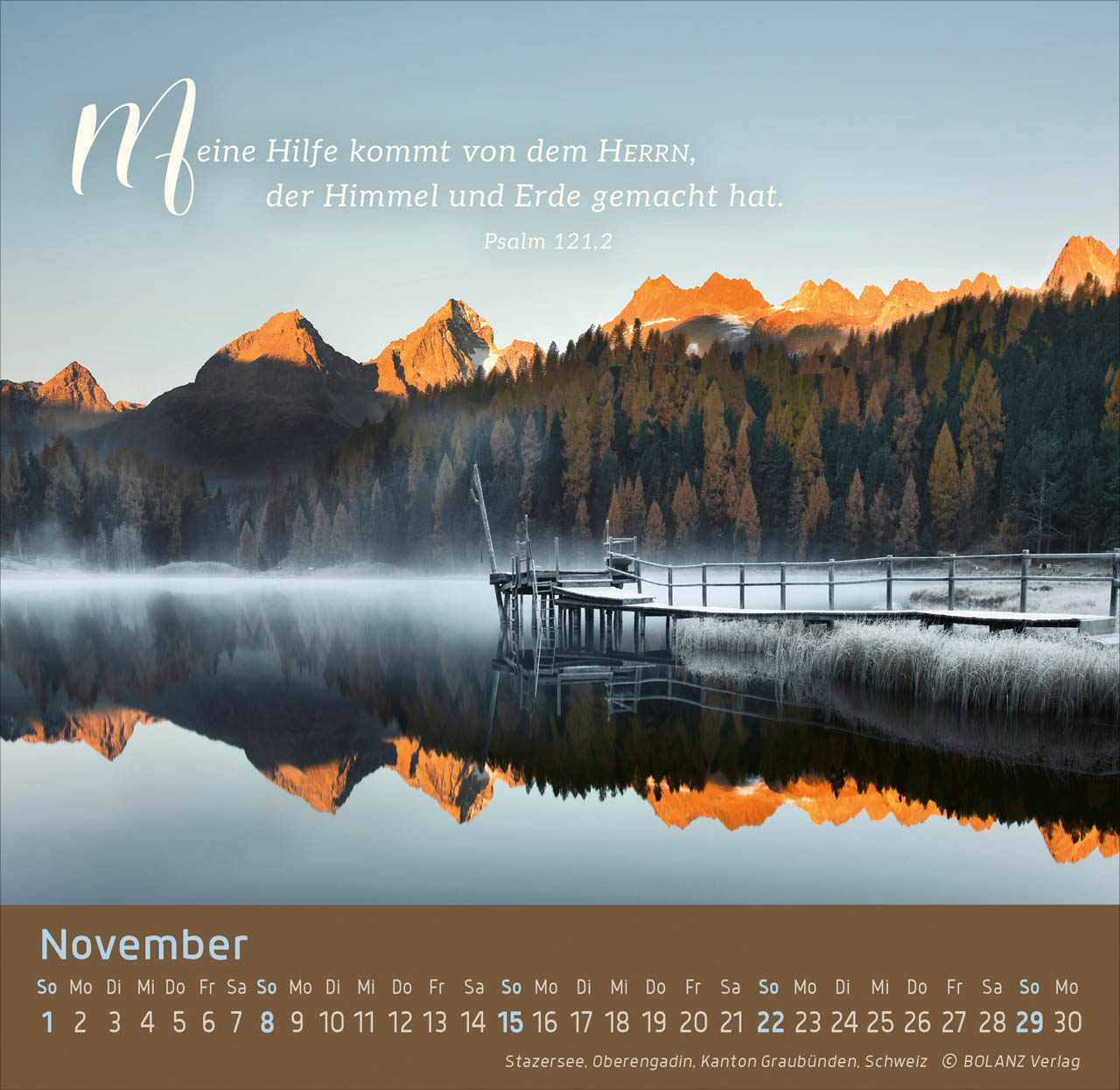 Weg-Licht-Leben 2026 - Tischkalender