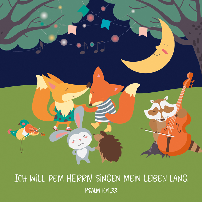 Miniaufstellbuch Freunde fürs Leben -  (10,5 x 10,5 cm)