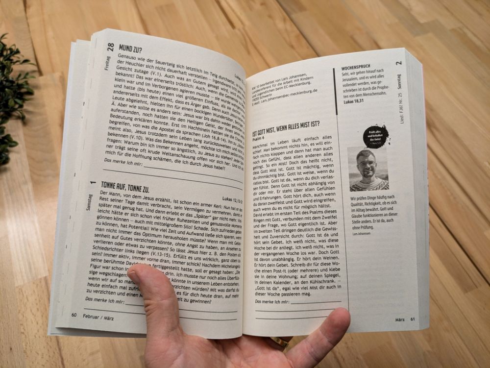 Lichtstrahlen 2025 - Check Up 1. Thess 5,21 Jahreslosung 2025 -  Anlass: Jahreslosung Autor: Deutscher Jugendverband e.V. (Hrsg.) - Paperback 1. Auflage (12,5 x 19 x 2,3 cm)