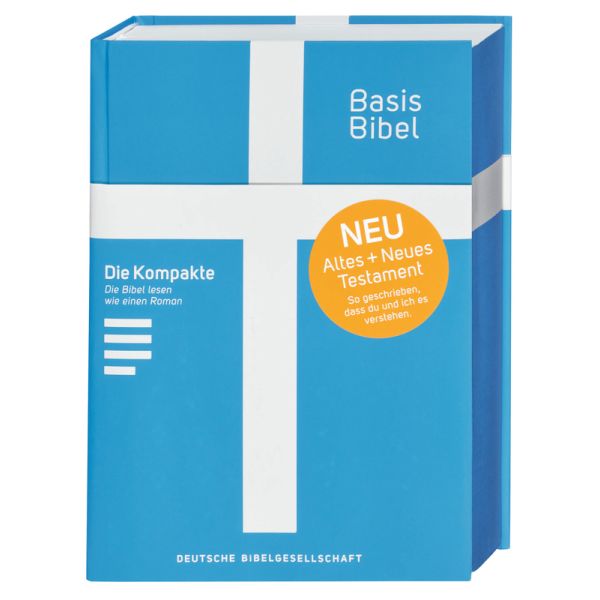 BasisBibel. Die Kompakte. Blau -  - Hardcover 1. Auflage (14,4 x 20,3 x 3,8 cm)