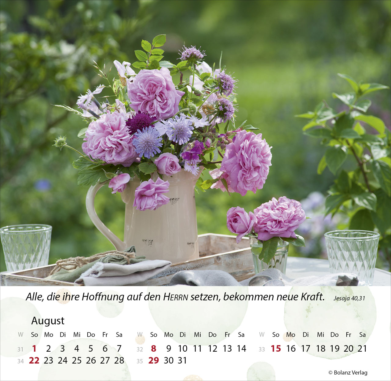 Gärten 2027 – Tischkalender