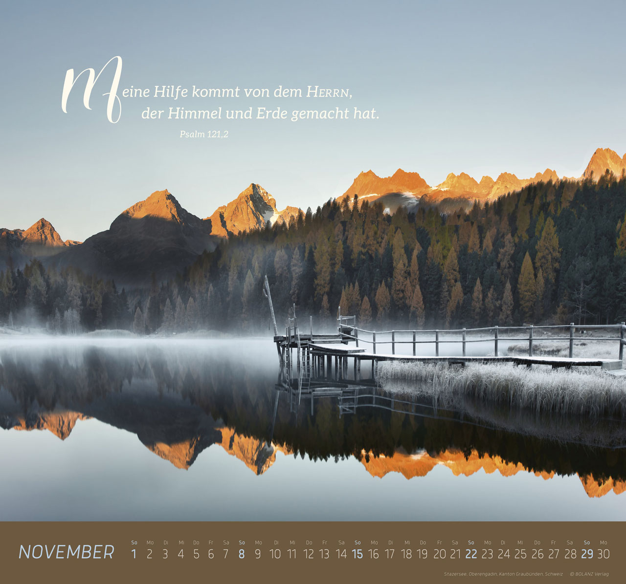 Ich bin der Weg 2026 - Wandkalender