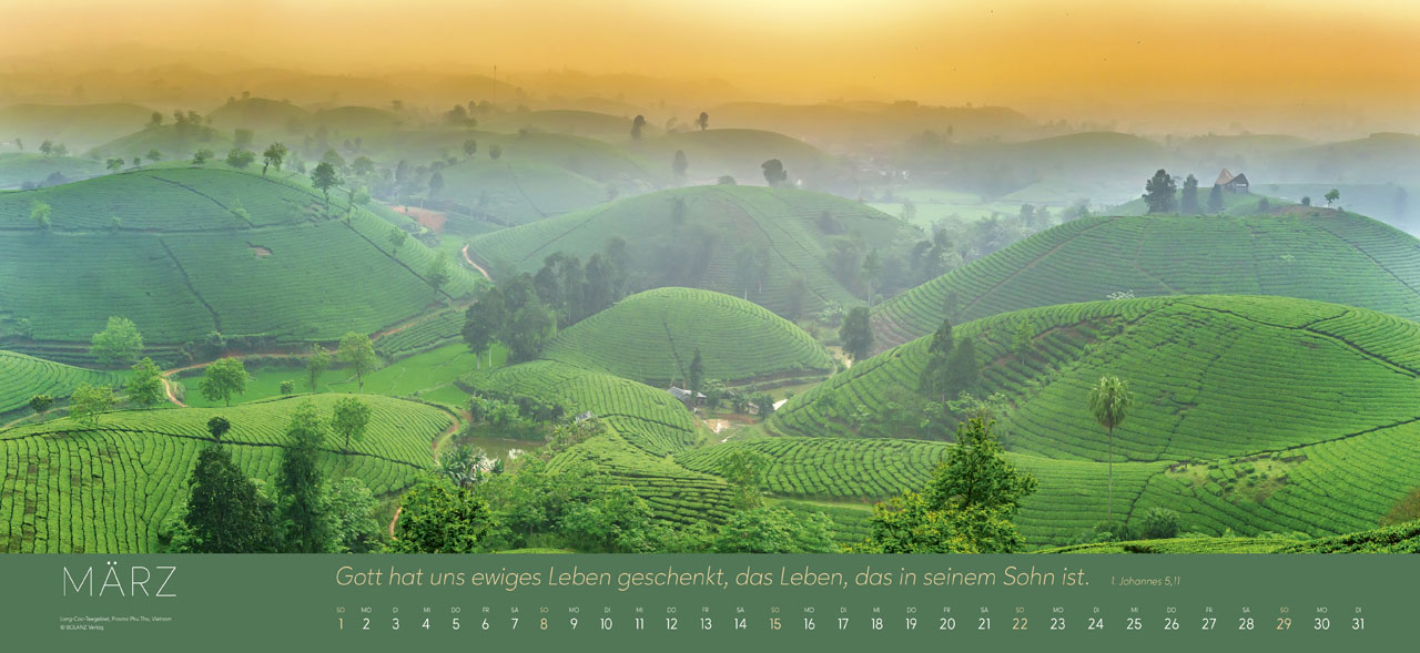 Ewigkeit im Herzen 2026 - Riesenpanoramakalender