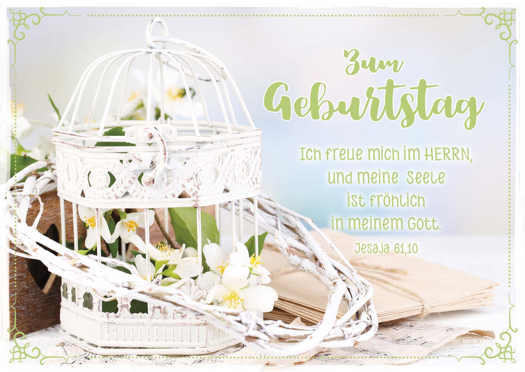 Postkartenbox Geburtstag Kaffeetasse -  Anlass: Geburtstag (15 x 11 cm)