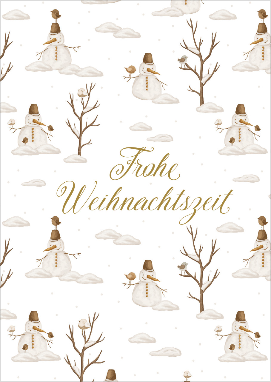 Postkartenbox Frohe Weihnachten -  Anlass: Weihnachten (15 x 11 cm)