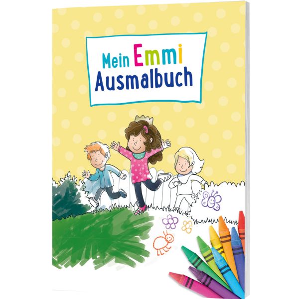 Mein Emmi-Ausmalbuch -  - Kartoniert 2. Auflage (21 x 29,7 x 0,5 cm)