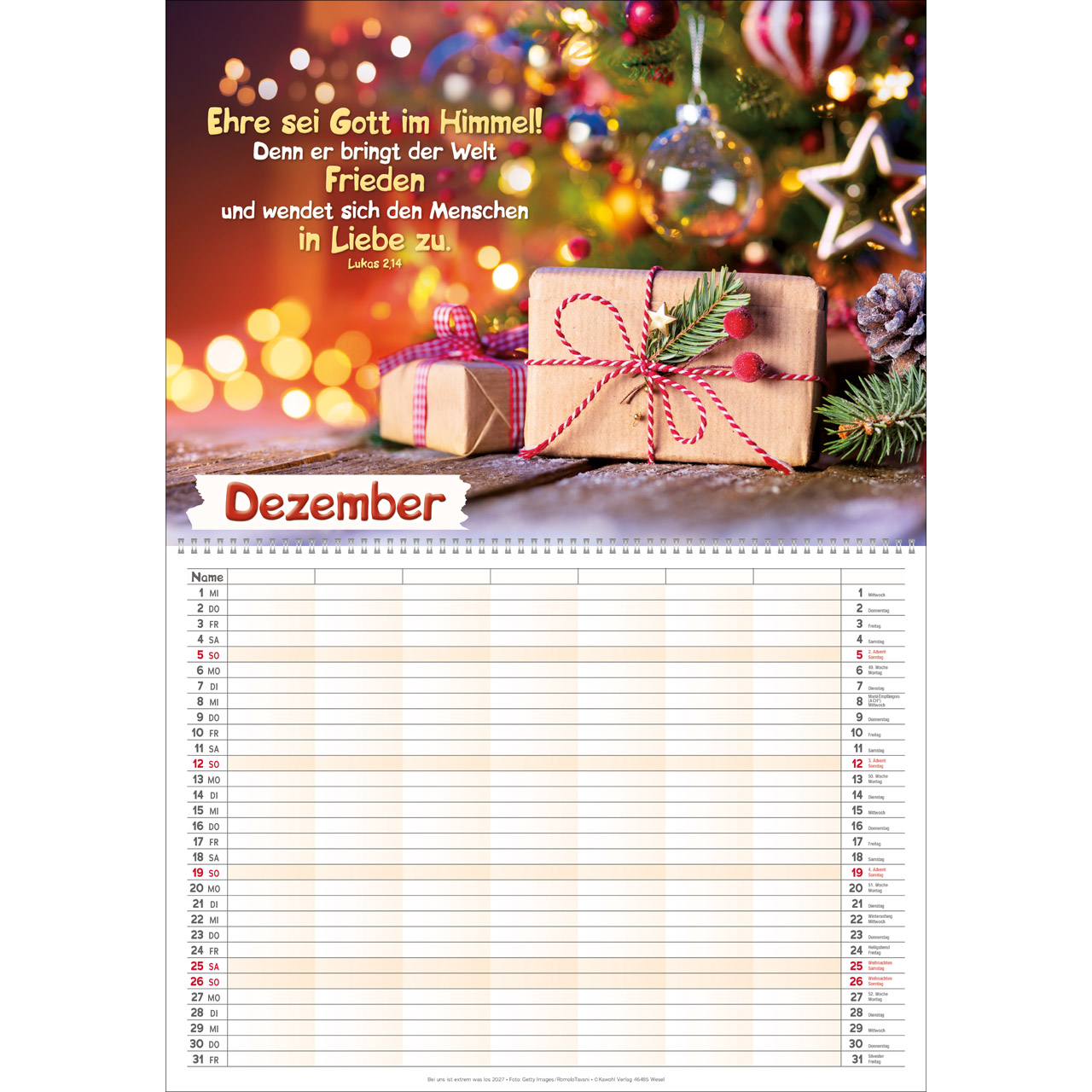 Bei uns ist extrem was los 2027 -  (42 x 30 x 0,1 cm)