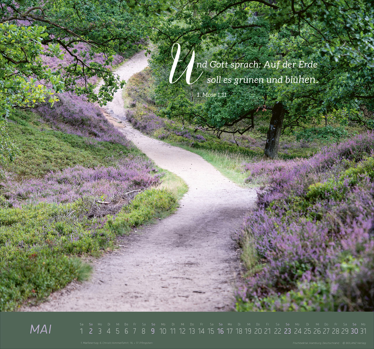 Ich bin der Weg 2027 – Wandkalender