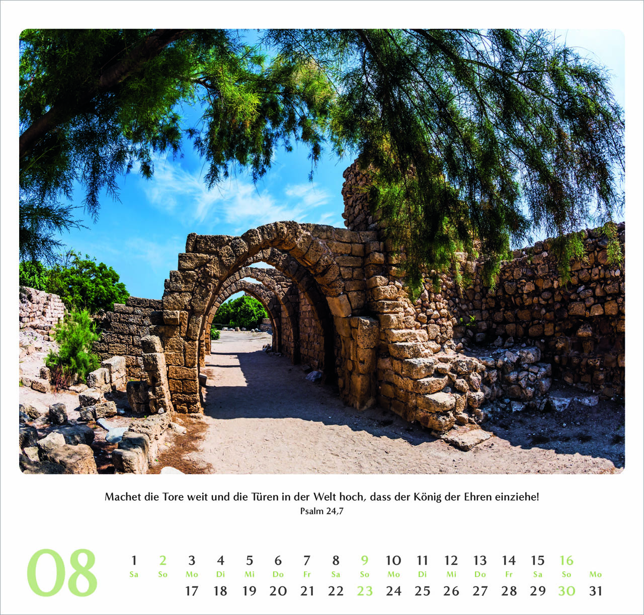 Geliebtes Israel Wandkalender 2026