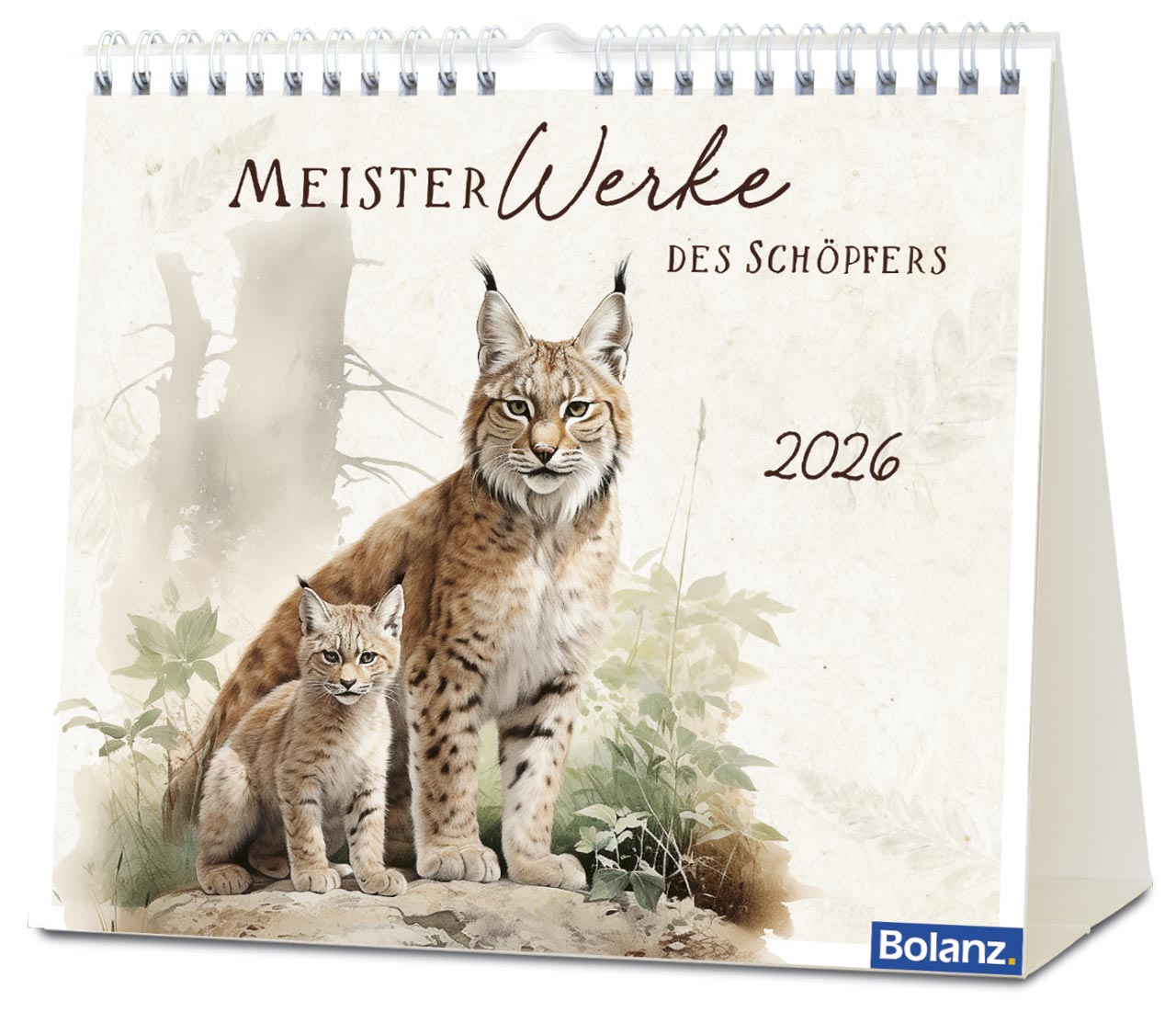 MeisterWerke des Schöpfers 2026 - Tischkalender