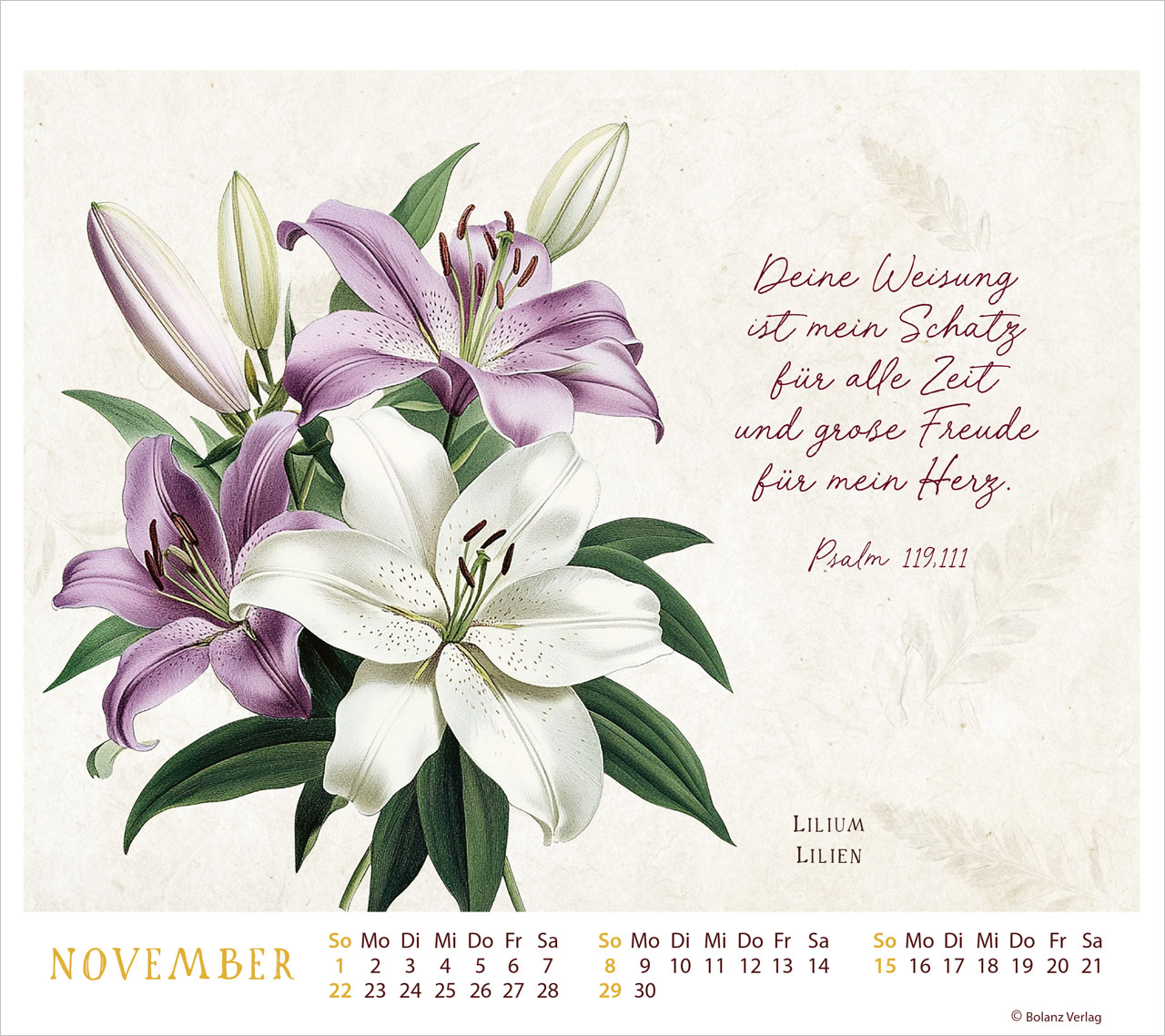 MeisterWerke des Schöpfers 2026 - Tischkalender