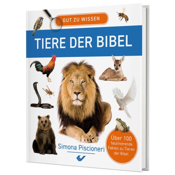 Gut zu wissen - Tiere der Bibel: Über 100 faszinierende Fakten zu Tieren der Bibel -  Autor: Simone Piscioneri - Hardcover 1. Auflage (22 x 26 x 0,6 cm)