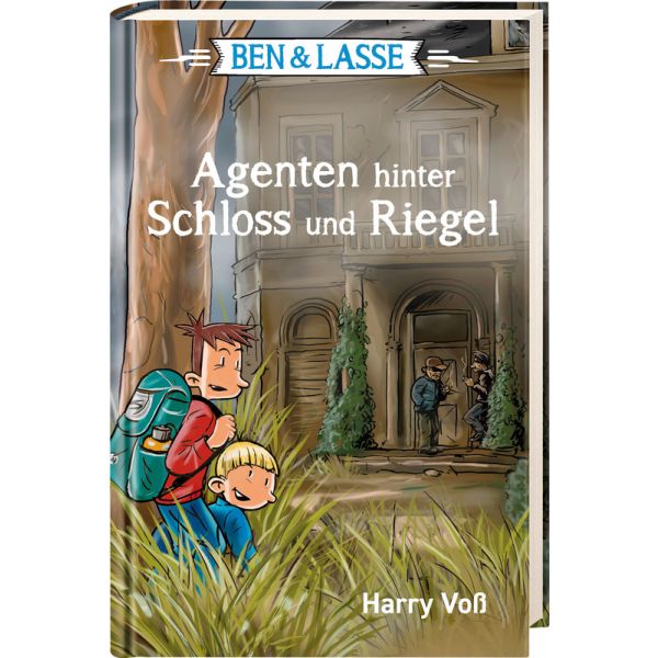 Ben & Lasse - Agenten hinter Schloss und Riegel -  Autor: Harry Voß - Hardcover 2. Auflage (13,5 x 20,5 x 1,5 cm)