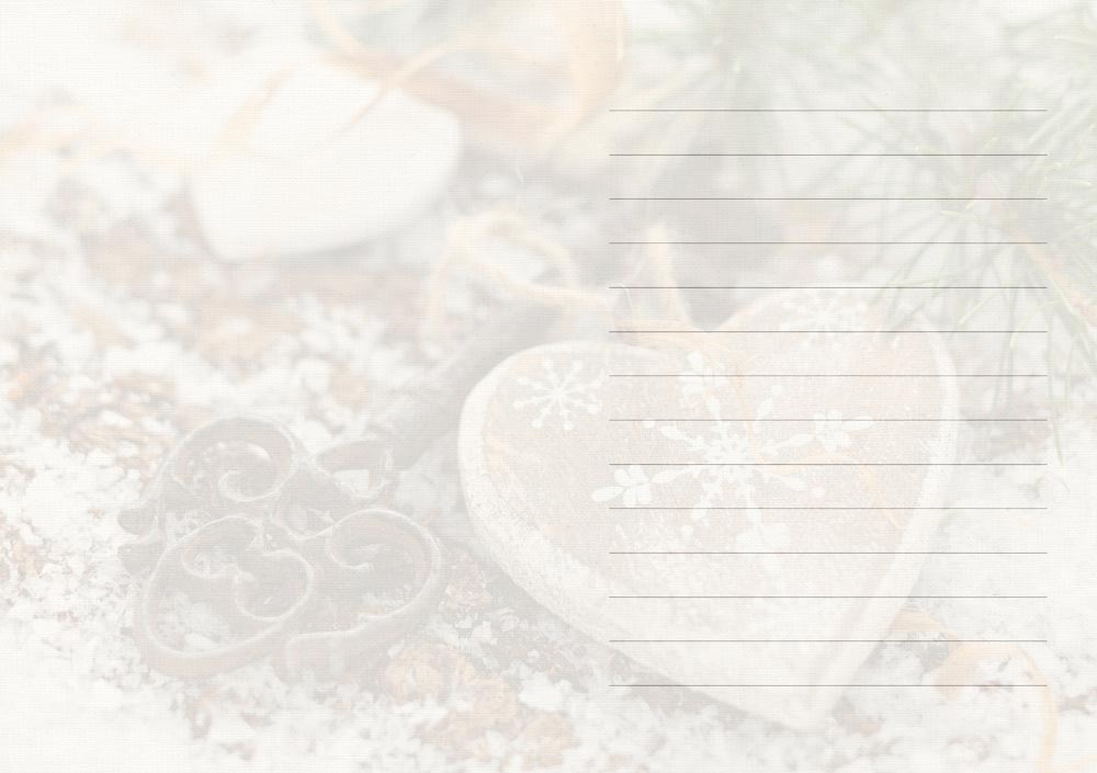 Grußheft - Besinnliche Weihnachten -  Anlass: Weihnachten (10,5 x 14,8 cm)