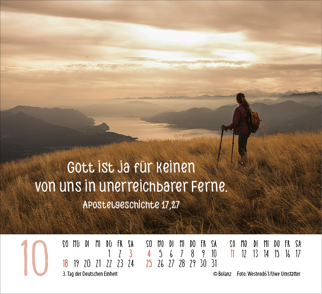 Freiheit 2026 - Minikalender