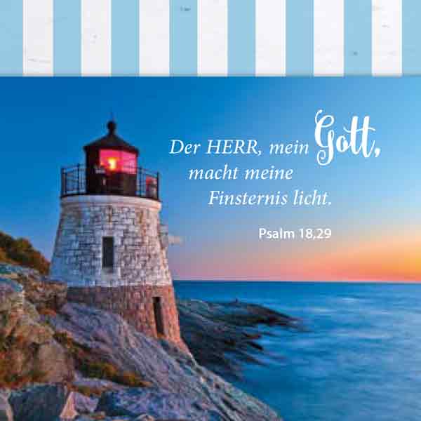 Miniaufstellbuch - Du bist mein Licht -  (10,5 x 10,5 cm)