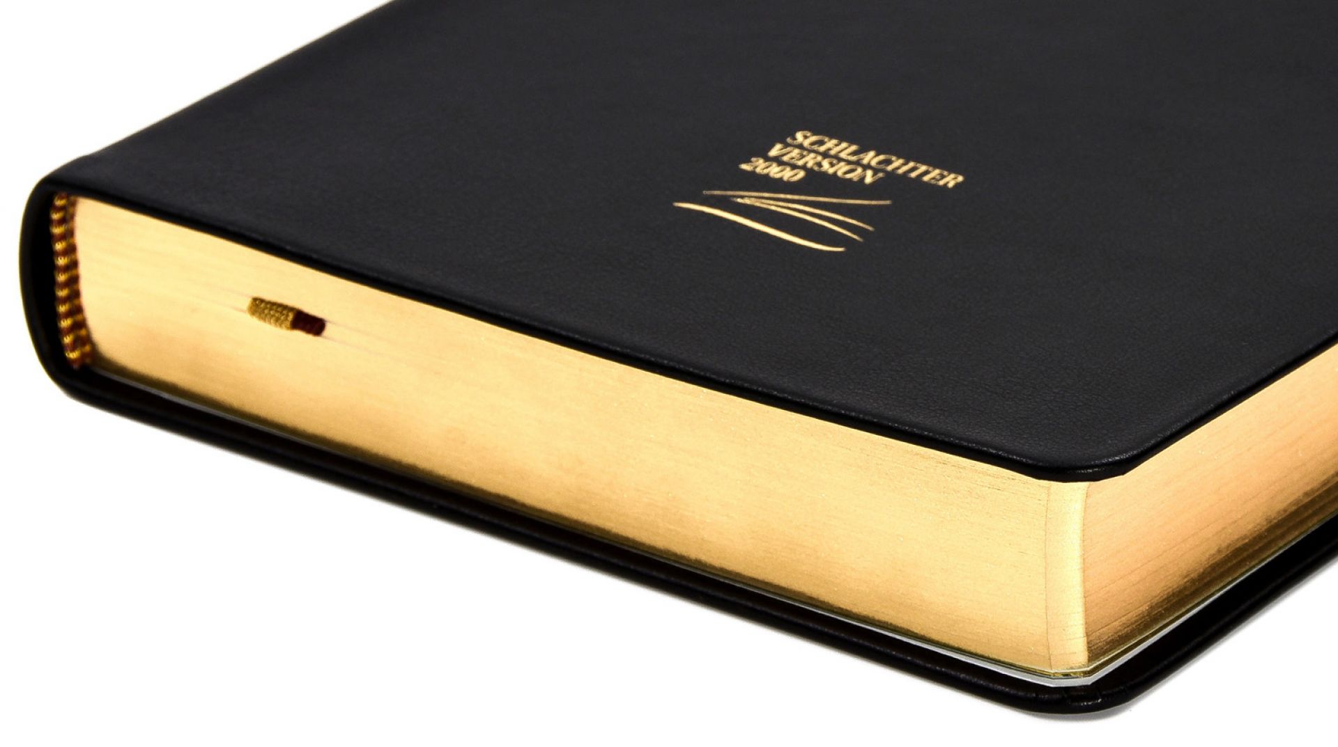 Schlachter 2000 - Standardausgabe, Kalbsleder mit Goldschnitt -  - Softcover 6. Auflage (17,1 x 23,6 x 3 cm)