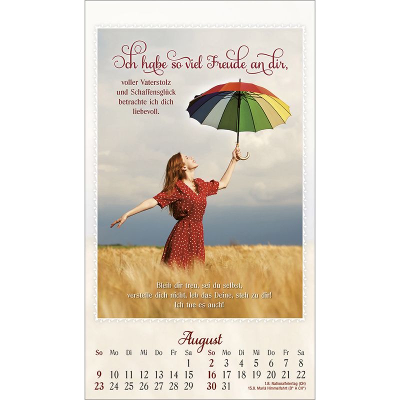 Ich bin da und dir ganz nah 2026 -  Autor: Doro Zachmann (12 x 21 cm)