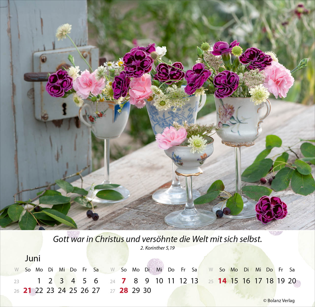 Gärten 2026 - Tischkalender