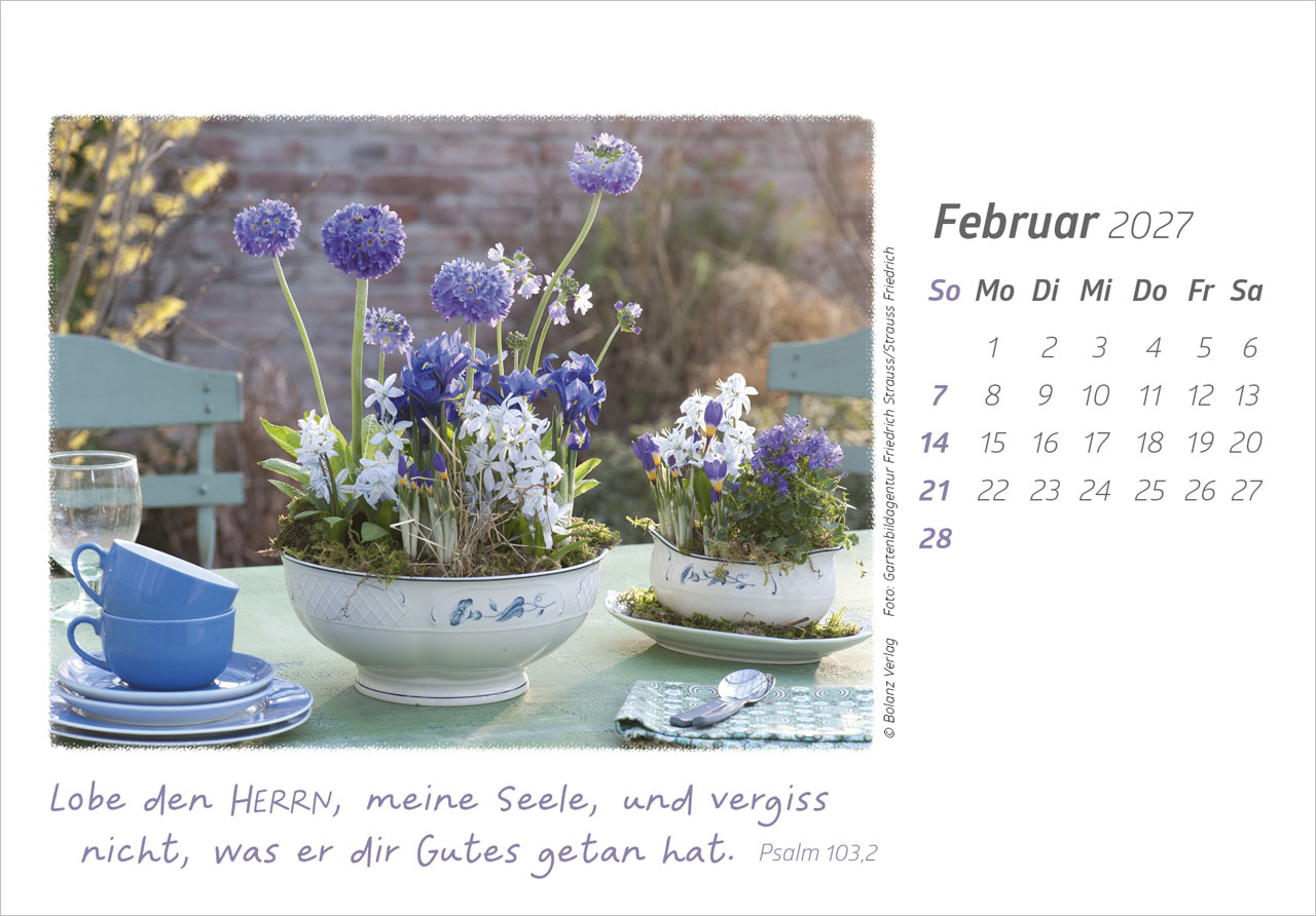 Die Güte Gottes preisen 2027 – Tischkalender