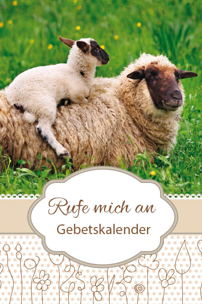 Gebetsheft Rufe mich an